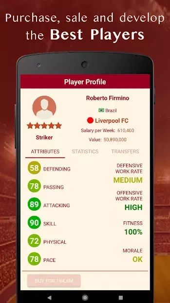 Be the Manager 2020 року - Football Strategy screenshot 1