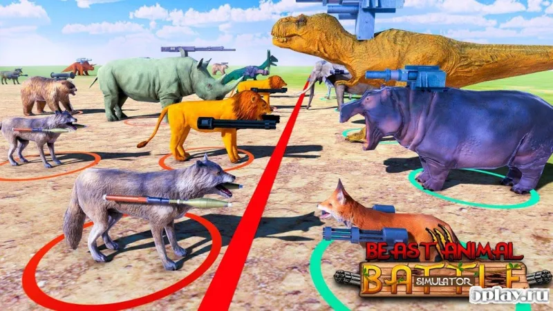 Beast Animals Kingdom Battle: Epic Battle screenshot 3