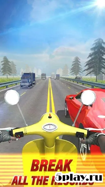 Bike Moto Traffic Racer screenshot 2