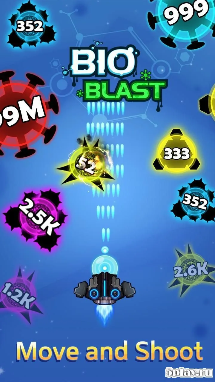 Bio Blast - Infinity Battle: Shoot virus! screenshot 1