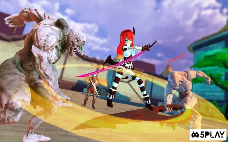 Blades of Fantasy - Sword Fighting Anime Game 1.9 screenshot 3