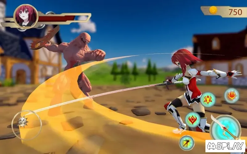 Blades of Fantasy - Sword Fighting Anime Game 1.9 screenshot 4