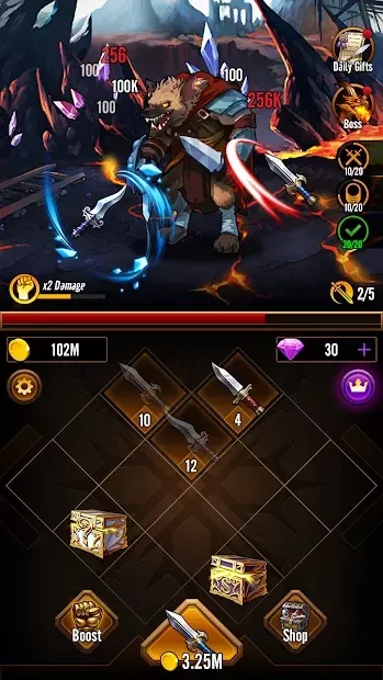 BladeSmith - Merge Idle screenshot 4