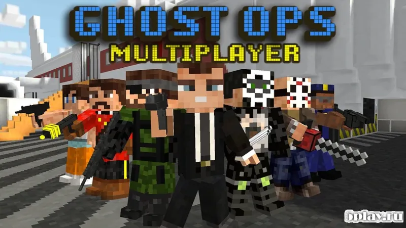 Block Gun 3D: Ghost Ops screenshot 4