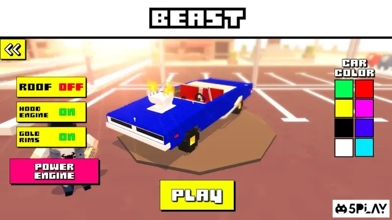 Blocky Car Racer screenshot 3