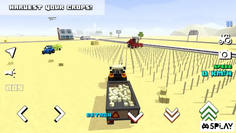 Blocky Farm Racing & Simulator - Тренажер фермы 1.26 screenshot 2