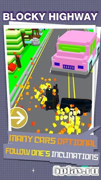 Blocky Highway screenshot 3