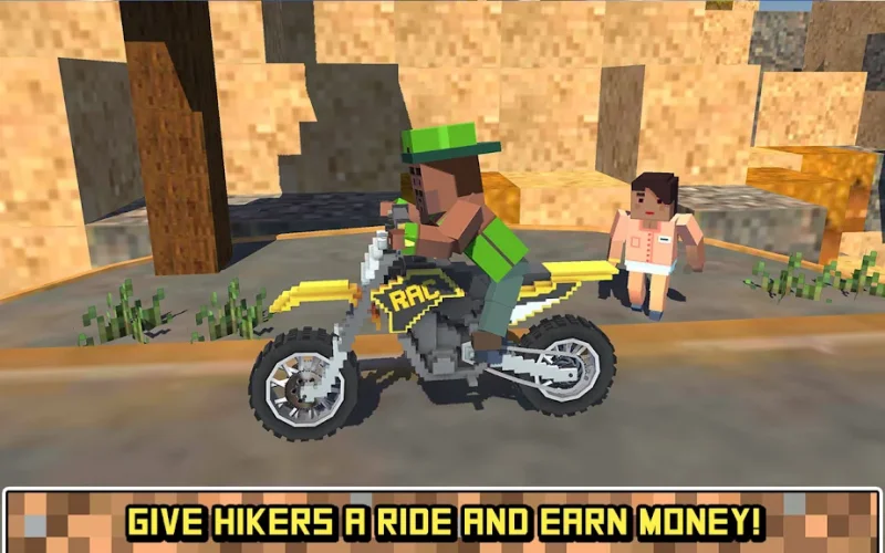 Blocky Moto Bike SIM: Summer Breeze screenshot