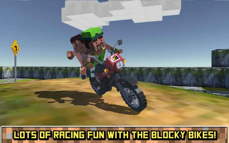 Blocky Moto Bike SIM: Summer Breeze screenshot