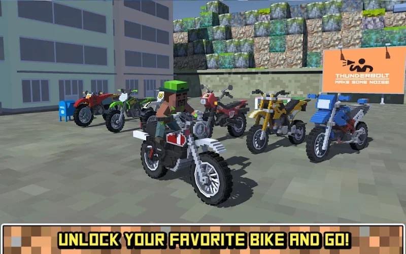 Blocky Moto Bike SIM: Summer Breeze screenshot