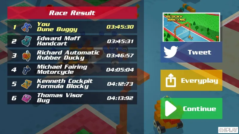 Blocky Racing screenshot 4