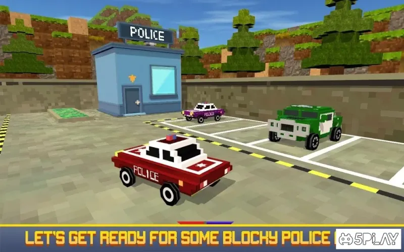 Blocky San Andreas Police 2017 screenshot 4