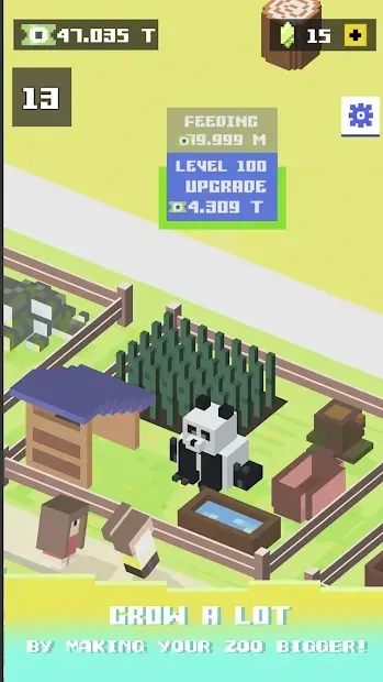 Blocky Zoo Tycoon - Idle Clicker Game! 0.7 screenshot 3