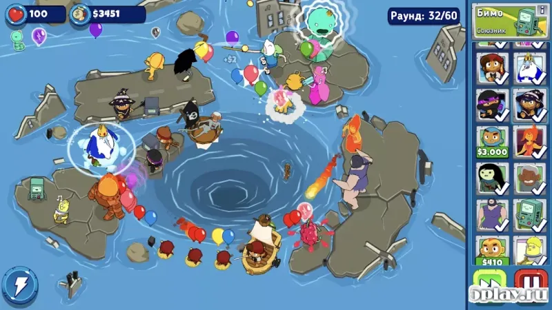 Bloons Adventure Time TD screenshot 1