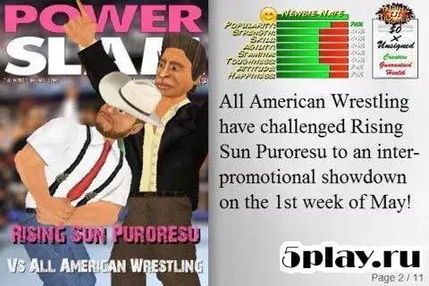 Booking Revolution (Wrestling) screenshot 2