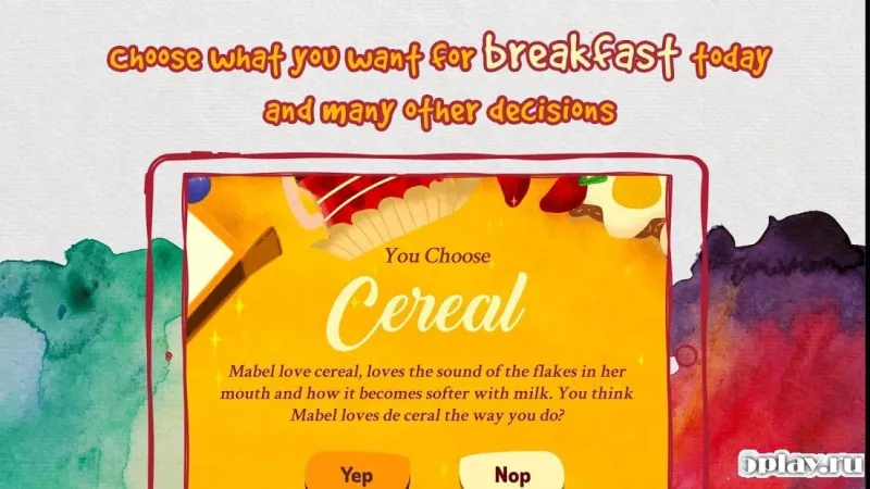 Breakfast with a Dragon Story tale kids Book Game screenshot 2