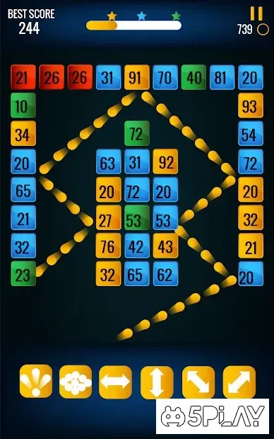 Bricks Breaker Infinity - классическая игра 2.01.5 screenshot 3