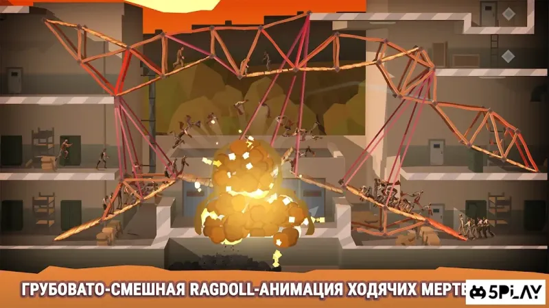 Bridge Constructor: The Walking Dead 1.3 screenshot 1