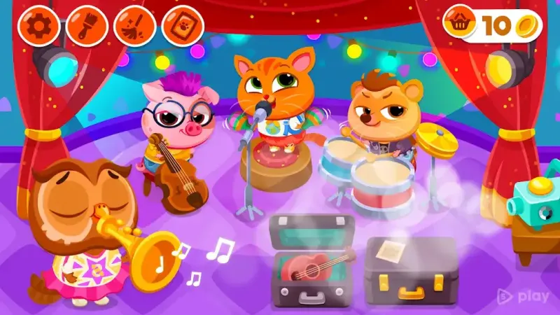 Bubbu School — милые животные 1.42 screenshot 2