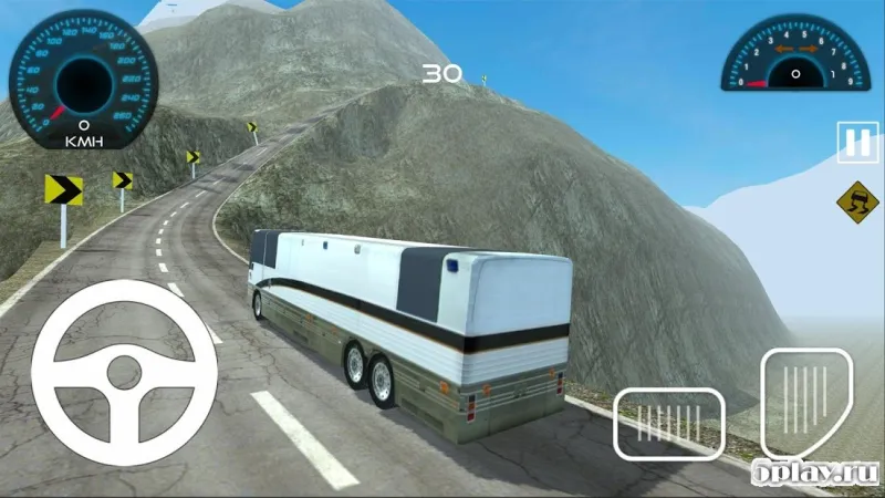 Bus Road Coach: Mountain Simulator screenshot 4