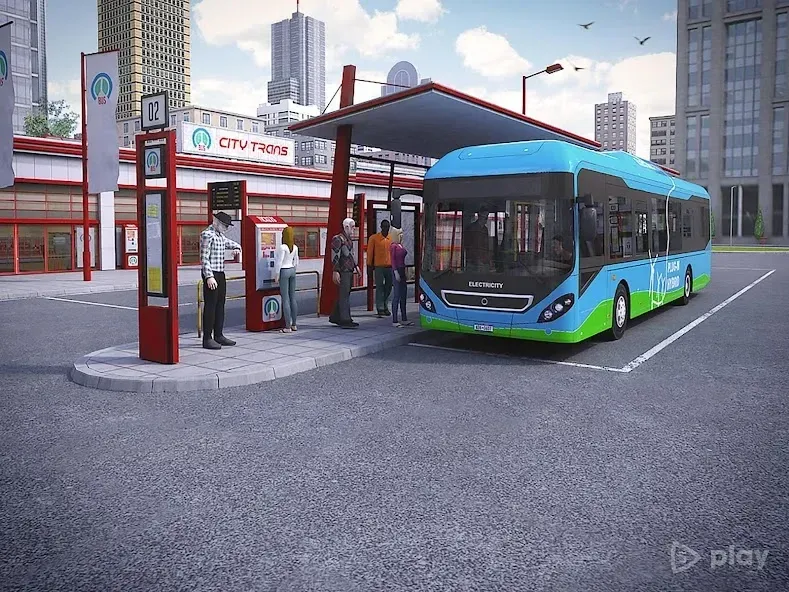 Bus Simulator PRO 2 v1.9 screenshot 4