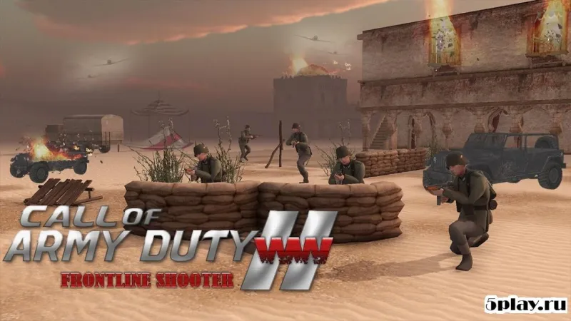 Call of Army Mission WW2 : Frontline Duty 1.3.2 screenshot 4