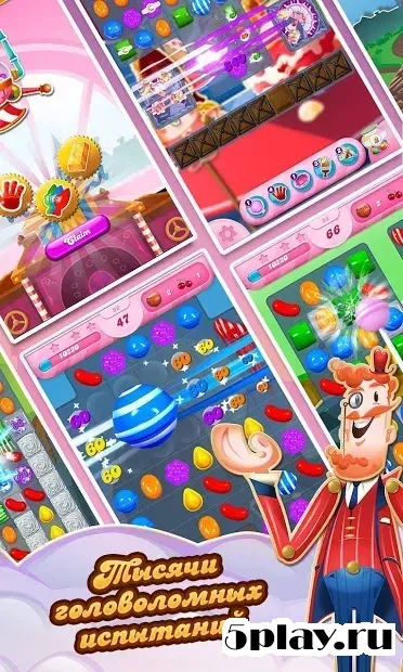 Candy Crush Saga screenshot 1