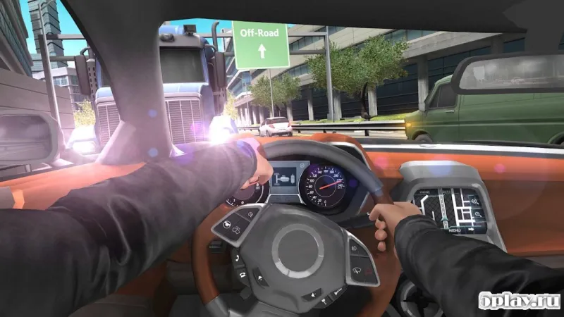 Car In Traffic 2018 screenshot 4