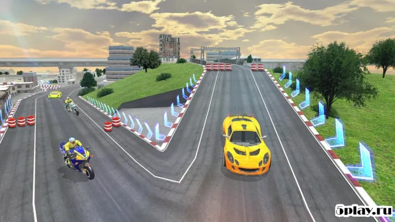 Car vs Bike Racing screenshot 1