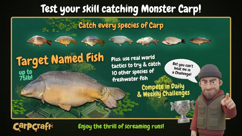 Carpcraft: Carp Fishing screenshot