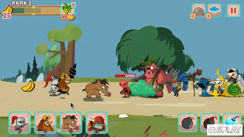 Castle Monsters: Battle of Hero Warriors 1.21 screenshot 4