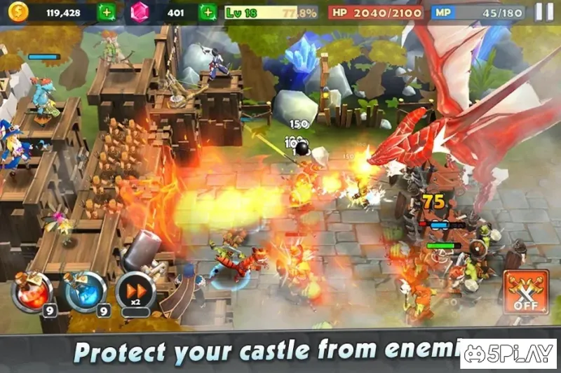 Castle Rush: Hero defender & Idle defense 1.0.8 screenshot 1