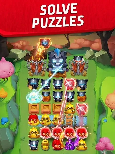 Cat Force - бесплатная игра-головоломка 0.27.1 screenshot 2