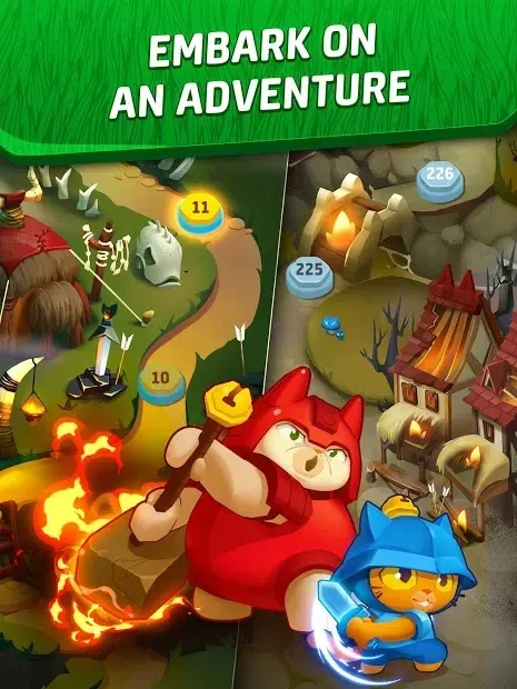 Cat Force - бесплатная игра-головоломка 0.27.1 screenshot 3