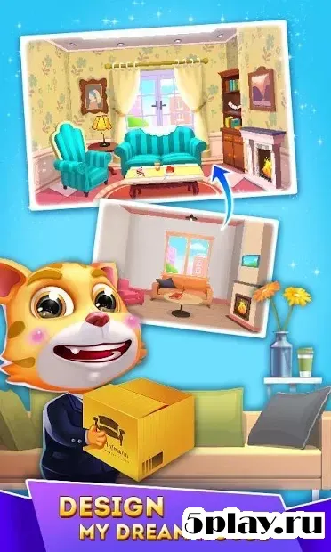 Cat Runner: Decorate Home screenshot 3
