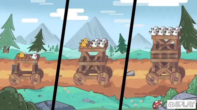 Cat'n'Robot: Idle Defense - Cute Castle TD Game screenshot 4