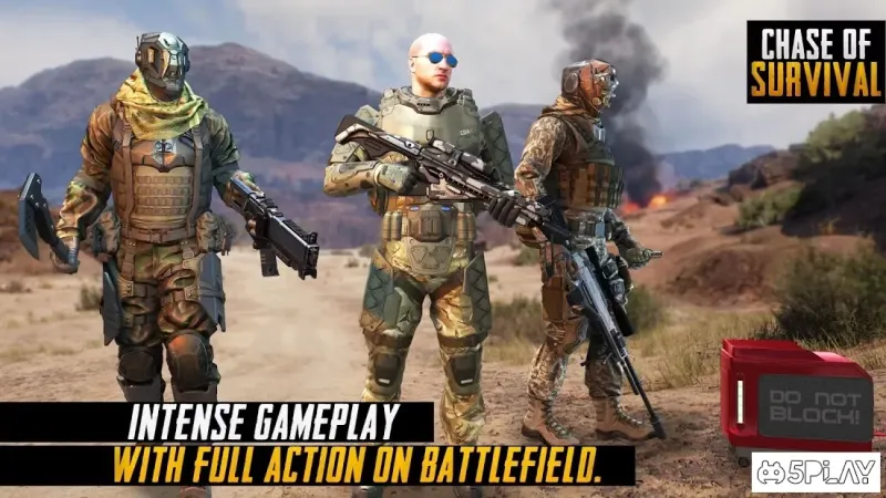 Chase Of Survival: Intense Action Shooting War screenshot 1