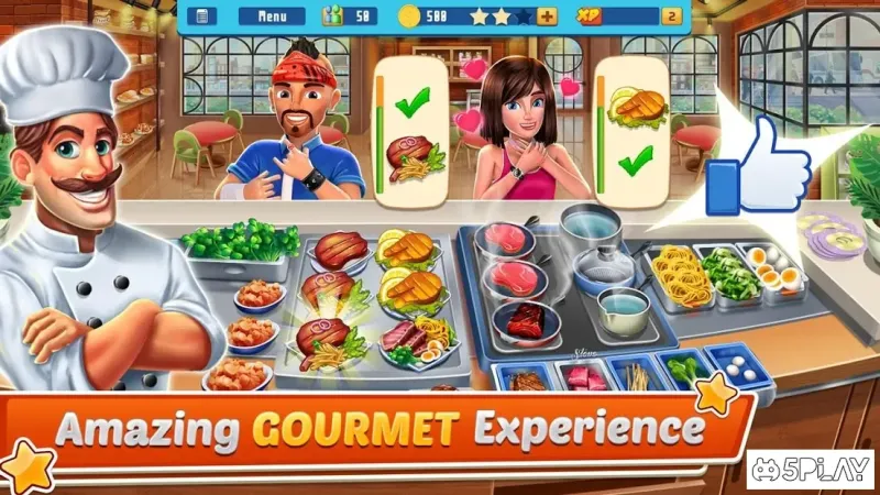 Chefs Life : Crazy Restaurant Kitchen 6.8 screenshot 1