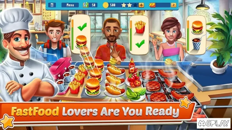 Chefs Life : Crazy Restaurant Kitchen 6.8 screenshot 2