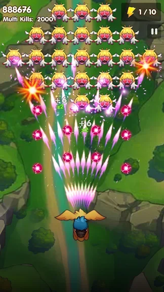 Chicken Shoot Blaster: Alien Invaders Shooter screenshot