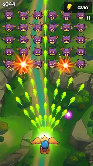 Chicken Shoot Blaster: Alien Invaders Shooter screenshot