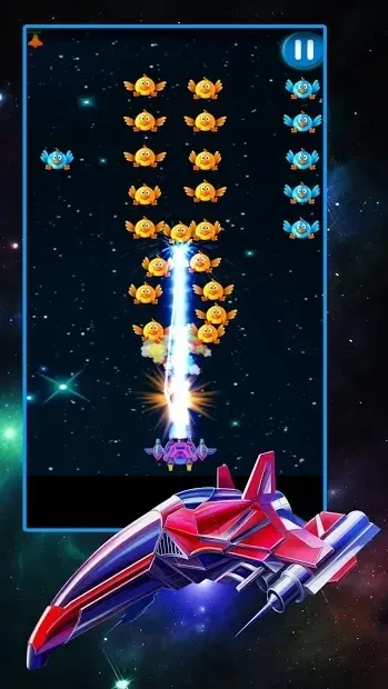 Chicken Shooter: Space Shooting screenshot 3