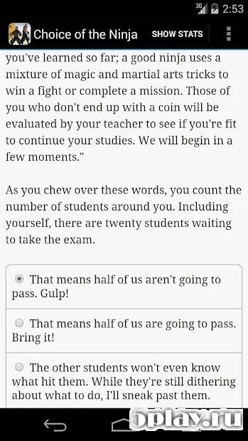 Choice of the Ninja screenshot 1