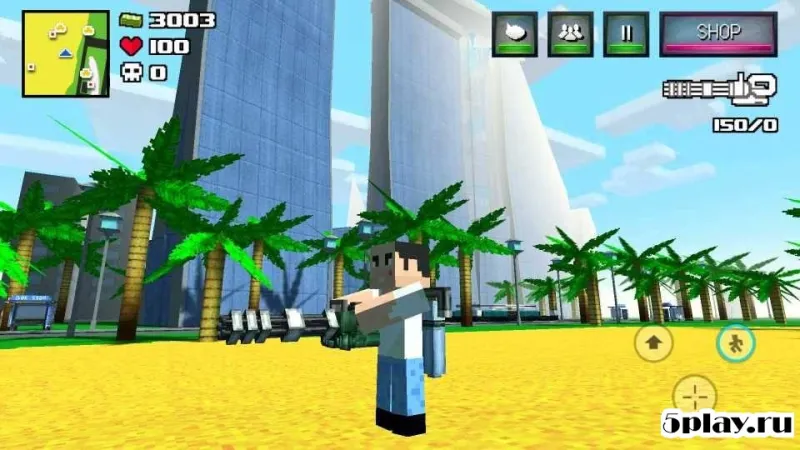 Clan Outlaw Gun Craft Royale Battle screenshot 2