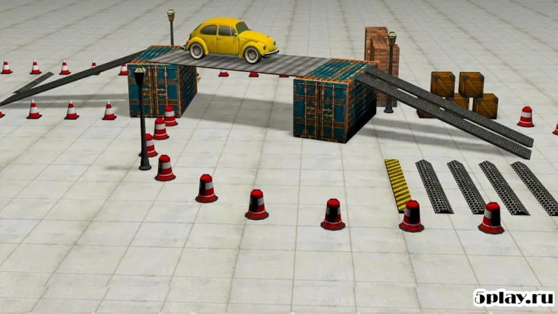 Classic Car Parking Real Driving Test screenshot 3
