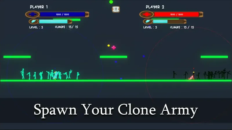 Clone Warfare: Stickman Ragdoll Fighting Game 1.9 screenshot 1