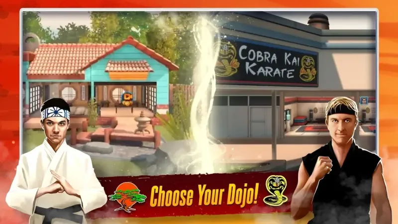 Cobra Kai: Card Fighter 1.0.3 screenshot 1