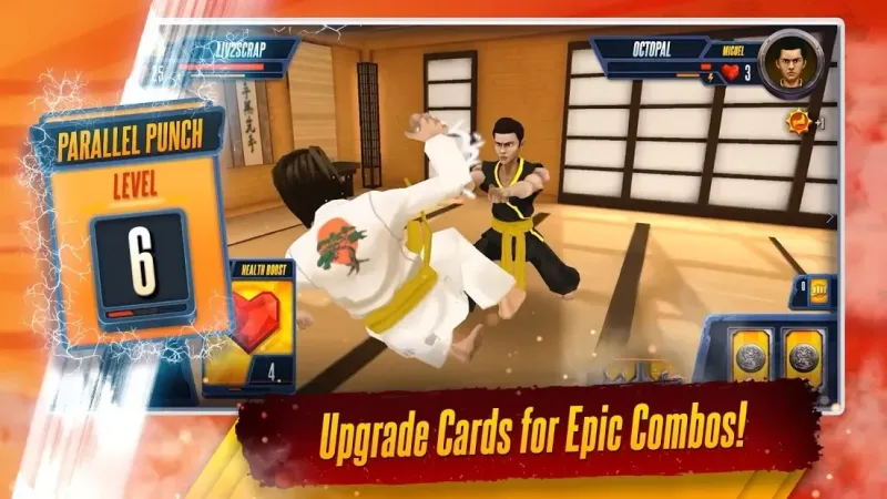 Cobra Kai: Card Fighter 1.0.3 screenshot 3