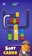 Color Sort Loop: Card & Cube screenshot