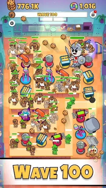 Cookies TD - Idle TD Endless Idle Tower Defense 50 screenshot 1